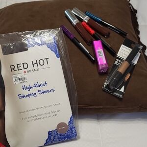 Spanx Size L,2 Lip Gloss,3 Lip Liners,lipstick,concealer,All Cover GIRL